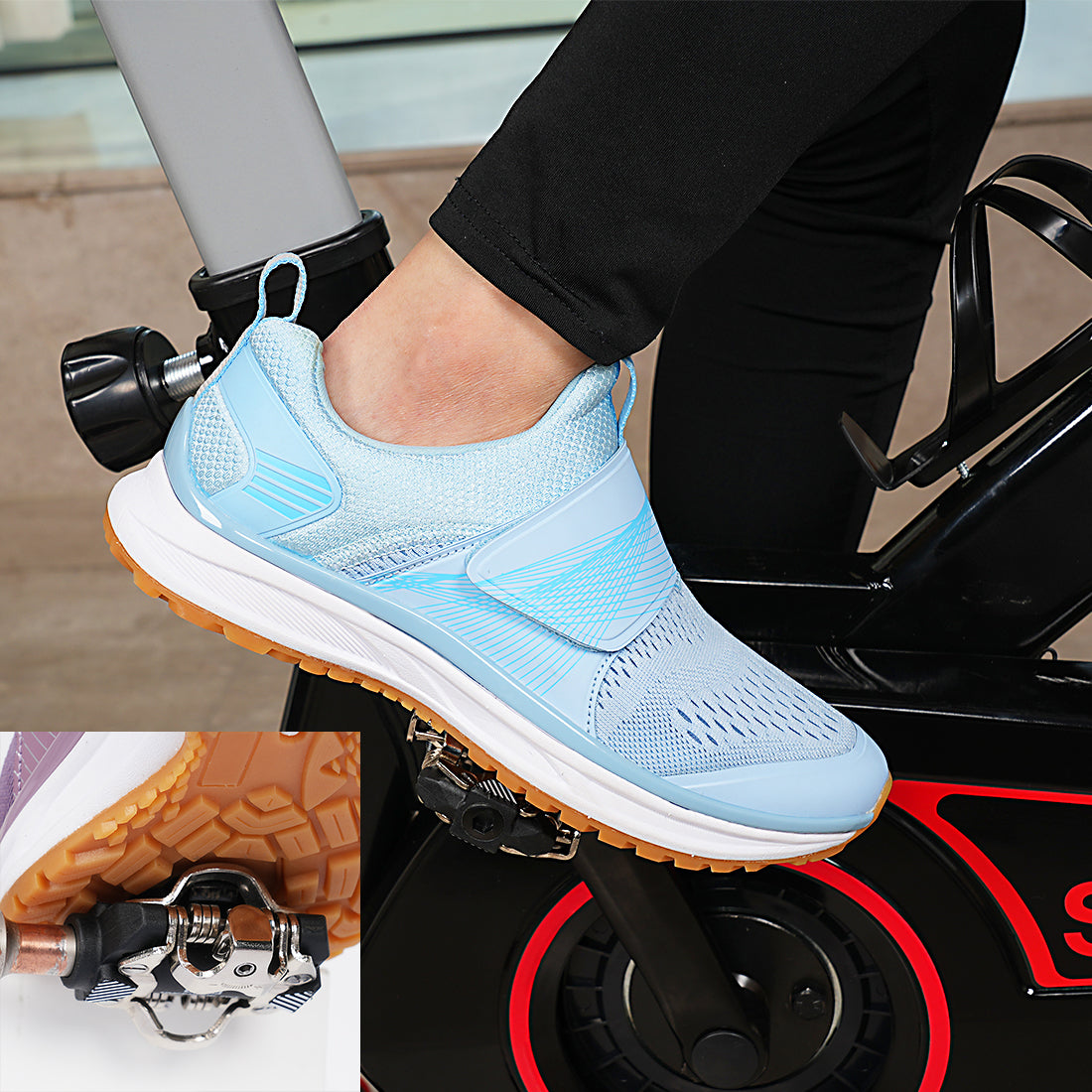 Cycling Shoes-Blue